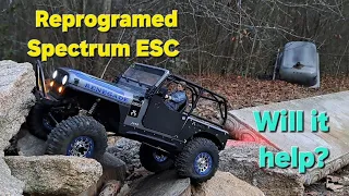 Axial SCX10.3 CJ7  How does it perform after adjustments and reprogramming.