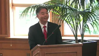 Drell Lecture | Congressman Ted Lieu | The President's Nuclear Button