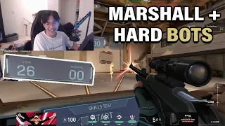 TenZ MARSHALL ONLY HARD BOTS | VALORANT