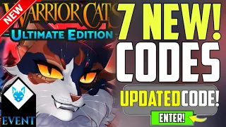 ⚠️UPDATED!! CODES⚠️ WARRIOR CATS CODES 2023 - ROBLOX WARRIOR CATS ULTIMATE EDITION CODES