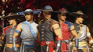 KUNG LAO All Skins and Gear (Season 1) - Mortal Kombat 1