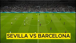 Sevilla vs Barcelona | Master League PES 2021 | La Liga | [4K]