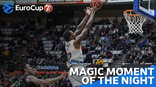 7DAYS Magic Moment of the Night: Caboclo block ends in Hawley dunk!