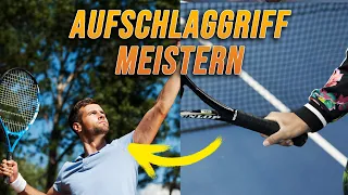 Der beste Griff für deinen Aufschlag! | Tennis Griffhaltung