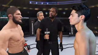Khabib Nurmagomedov vs Ryan Garcia (EA Sports UFC 4)