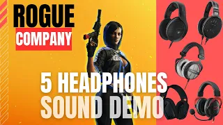 DT 990 vs HD 560S vs HyperX vs HD 650 vs G435 Sound Demo in Rogue Company