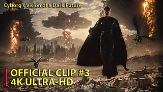 Zack Snyder's Justice League | Cyborg's Vision of a Dark Future | Clip #3 [2021] (4K ULTRA-HD)