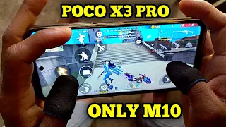 POCO X3 PRO Free Fire gameplay | Handcame Gameplay | 3finger Handcame | impossible gameplay 😱
