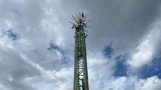 Super Shot Off Ride POV at the 2024 Fort Steuben Mall Carnival