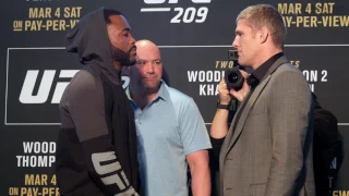 UFC 209 media day face-offs