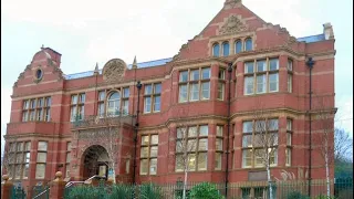 Abandoned Hyde Library with science room