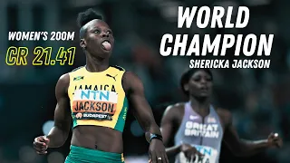 OMG | Women’s 200m Final | Shericka Jackson Blew away the Field in 21.41s