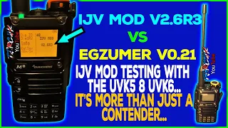 ⭐️IJV MOD V2.6R3⭐️Quansheng UVK5-8 UVK6⭐️Let's take a look at it...