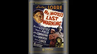 Mr. Moto's Last Warning (1939) by Norman Foster High Quality Full Movie