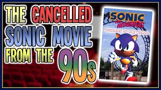 The CANCELLED 90s Sonic The Hedgehog Movie