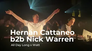 HERNAN CATTANEO b2b NICK WARREN - All Day Long x Watt - ADE Amsterdam Dance Event 21 oct 2022