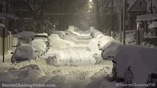 Winter Storm Buries New York City In Deep Snow - 2/1/2021