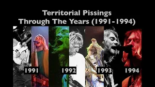 Nirvana - Territorial Pissings Through The Years Comparison (1991-1994)