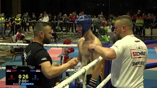 Uros Neskovic (Anarchy Gym) Sarajevo European Cup - Final fight