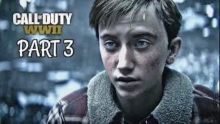 Call Of Duty WW2 Walkthrough Part 3 - Stronghold | PS4 Pro Gameplay