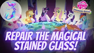 My Little Pony: Harmony Quest -  Repair The Magical Stained Glass! Walkthrough 16!