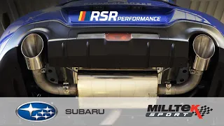 Subaru BRZ homologovaný výfukový systém Milltek Sport