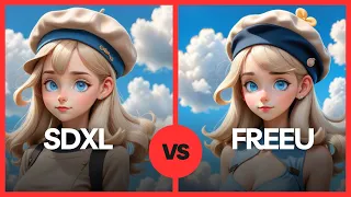 Instant Model Boost with SDXL FreeU - ComfyUI: No Extra Time, No Extra Cost!