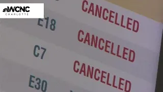 Hundreds more flights canceled Monday due to winter storm