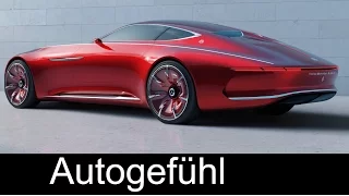 Vision Mercedes-Maybach 6 first information feature 750 hp Exterior/Interior