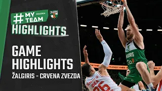 Žalgiris - Crvena Zvezda | Game Highlights | 2023.10.13