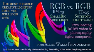 RGB vs. RGB - SmallRig RM75 & Sutefoto TP25 compared - and the winner is...