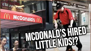 McDonald's Forces Little Kids to Work For Free!