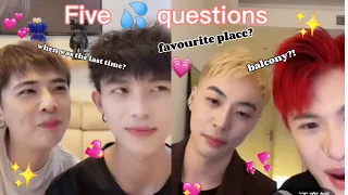 [ENG] Lai Jiaxin & Li Jiahua Pk w/ Dong & Zhang - Q&A (live cut)