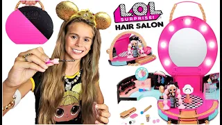 NEW LOL Surprise HAIR BEAUTY SALON Playset Unboxing 50 Surprises Exclusive JK Prim Mini Fashion Doll