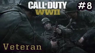 Call of Duty WW2 - Mission 8: Hill 493 "Veteran Mode" Walkthrough (1080p60FPS)