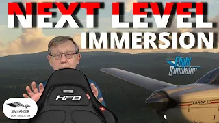 HF8 Haptic Feedback Seat Pad | Enter the NEXT LEVEL of immersion for Microsoft Flight Simulator!