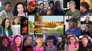 THE GARFIELD MOVIE - New Trailer Reaction Mashup