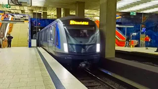 🚇 MVG C2 arriving at SCHEIDPLATZ (Munich U-Bahn)