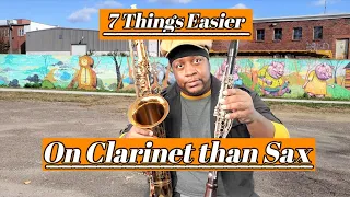 7 Things Easier on Clarinet than Saxophone