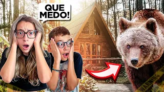 😱 Que SUSTO! Apareceu um URSO nas 24 horas na CABANA 😬