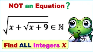 Surprising Integer Finds in Non-Equation Puzzle | Chinese Math Olympiad