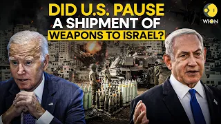 Israel-Hamas war: Why did the US delay shipment of weapons to Israel? | WION Originals