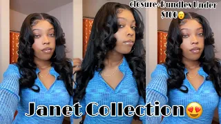 Janet Collection HD Melt Closure Quick Weave *Beginner Friendly