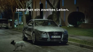 lustige Audi TV-Werbung - "sprechender Hund"