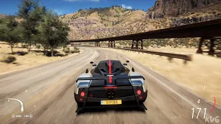 Forza Horizon 5 - Pagani Zonda Cinque Roadster 2009 - Open World Free Roam Gameplay