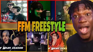 FIRST TIME REACTING TO FFM FREESTYLE: OBLADAET, OG BUDA, LIL KRYSTALLL, YANIX, BUSHIDO ZHO, FEDUK