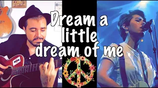 Dream a Little Dream Of Me (MAMAS AND PAPAS) - COVER et TUTO guitare feat.CHLOE BREIT