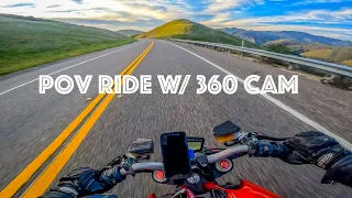 POV Ride#1 - Streetfighter 848 w/ Termignoni's - (360 cam)