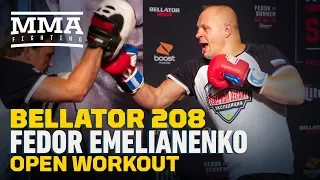 Fedor Emelianenko Bellator 208 Workout Highlights - MMA Fighting