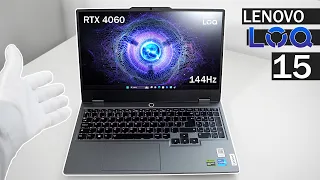 BEAST Laptop for Gaming & Study I Lenovo LOQ 15 Unboxing With Games Test